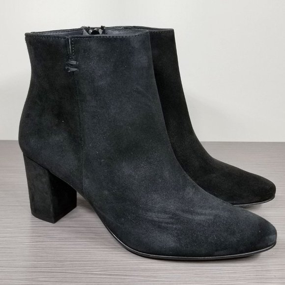 Paul Green Valerie Bootie, Black Suede, Womens Size 6.5 Right, 6 Left Mismatched - Picture 3 of 12